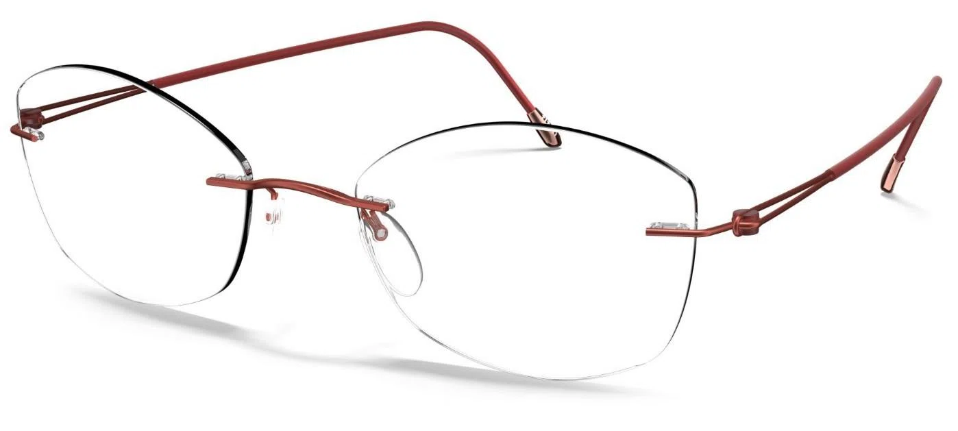 Silhouette Lite Spirit Demo Rimless 5569 Eyeglasses - view 9